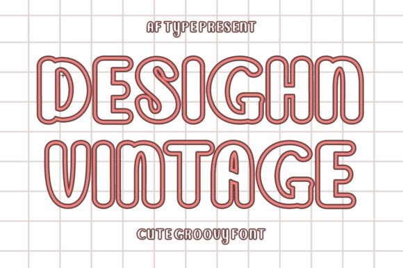 Design Vintage Font - Featured Image