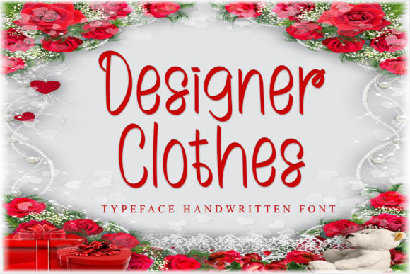 Designer Clothes Font - Featured Image