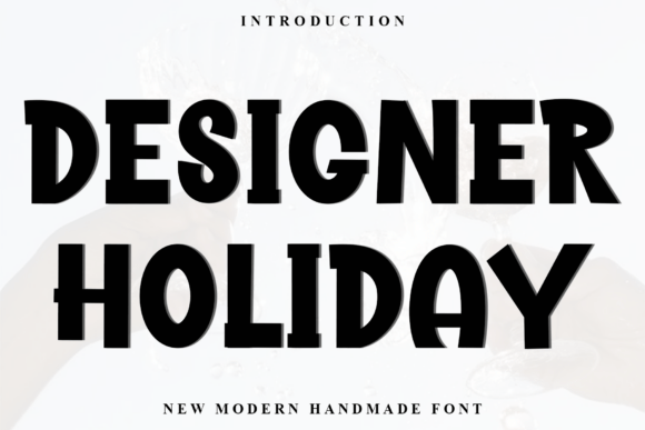 Designer Holiday Font - Featured Image