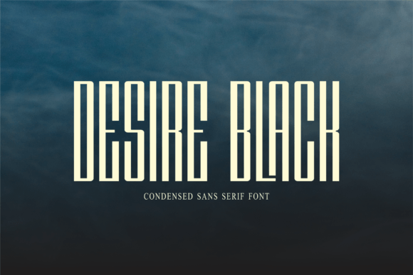 Desire Black Font - Featured Image