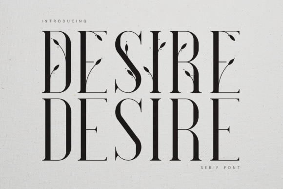 Desire Font - Featured Image
