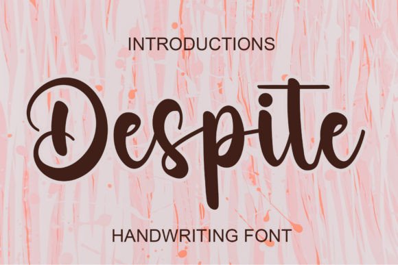 Despite Font - Featured Image