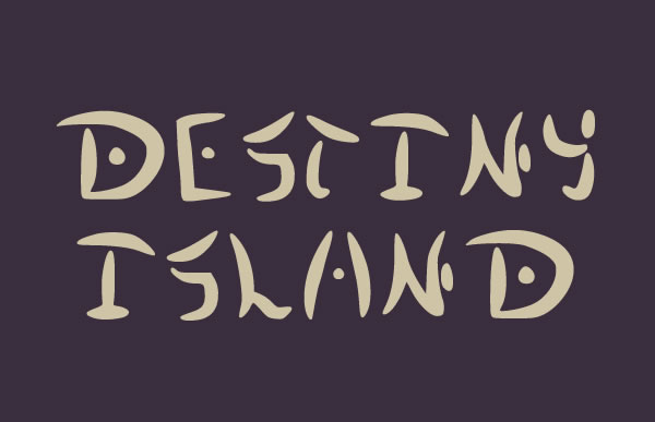 Destiny Island Font - Featured Image