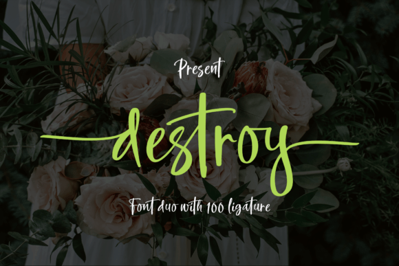 Destroy Font - Featured Image