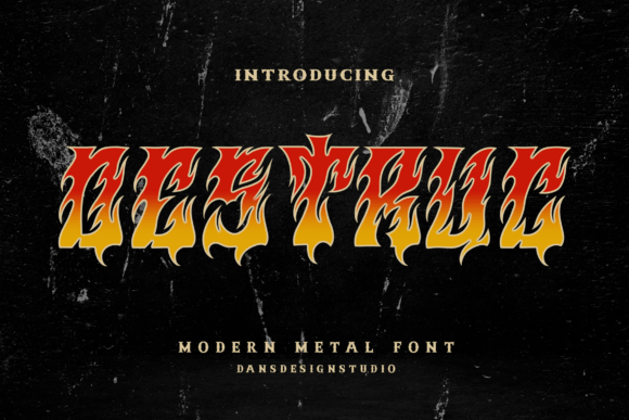 Destruc Font - Featured Image