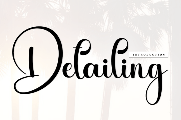 Detailing Font - Featured Image