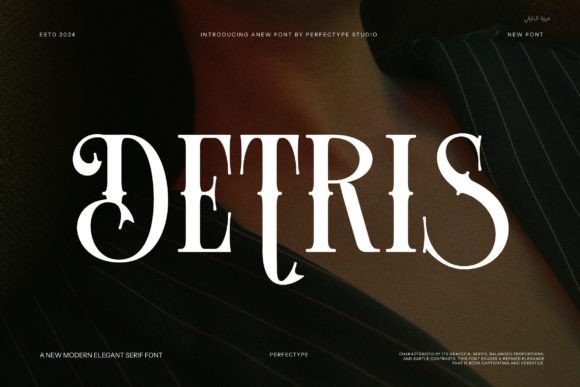Detris Font - Featured Image