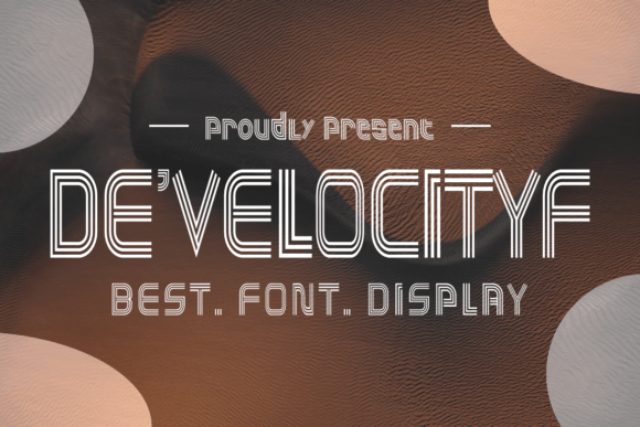 Develocityf Font - Featured Image