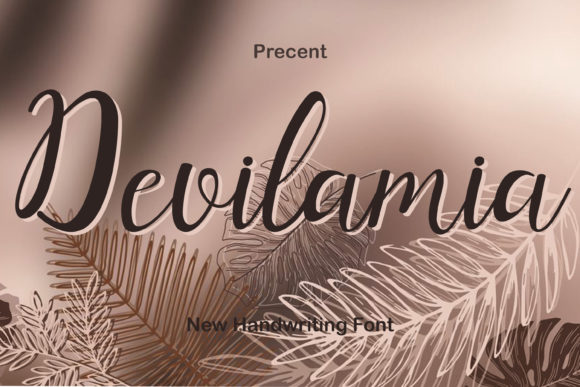 Devilamia Font - Featured Image