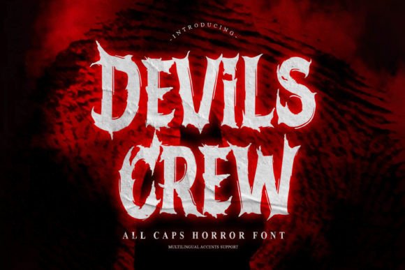 Devils Crew Font - Featured Image
