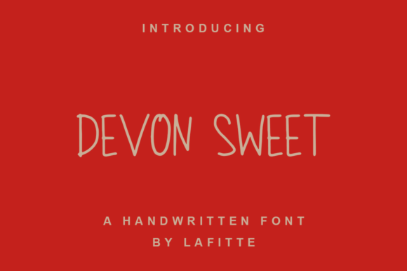 Devon Sweet Font - Featured Image