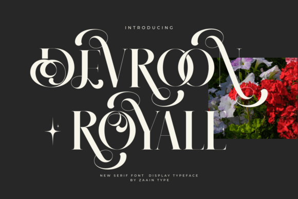 Devroon Royale Font - Featured Image
