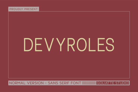 Devyroles Font - Featured Image