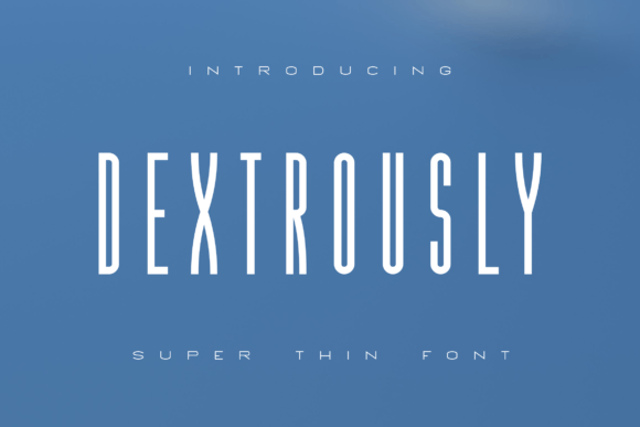 Dextrously Font - Featured Image