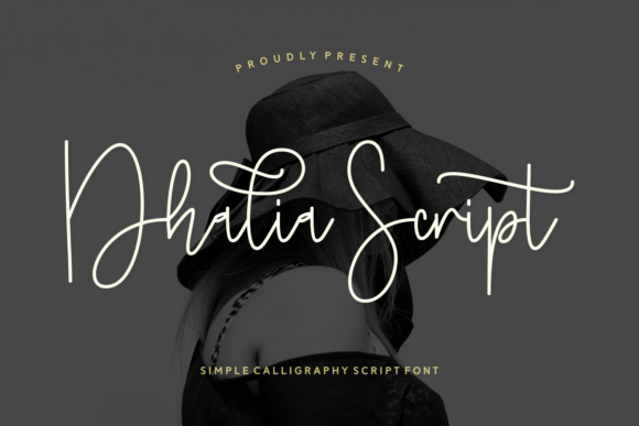 Dhalia Script Font - Featured Image