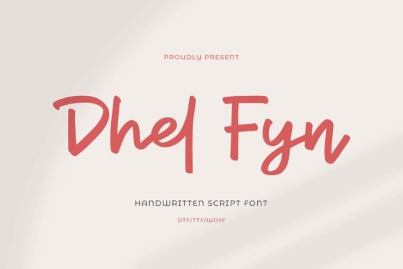 Dhel Fyn Font - Featured Image