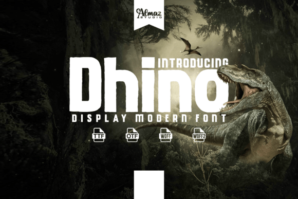 Dhino Font - Featured Image