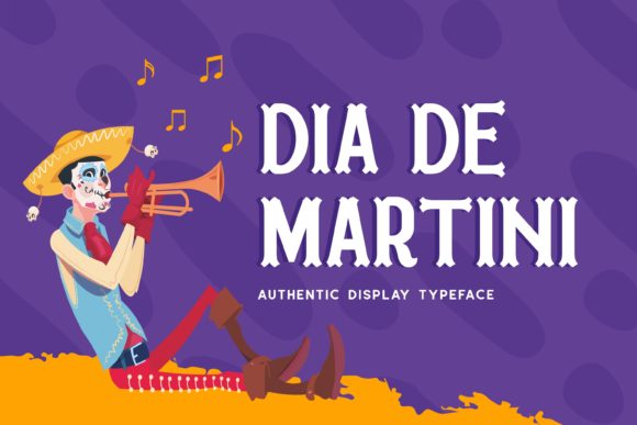 Dia De Martini Font - Featured Image
