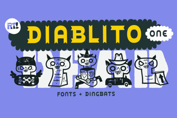 Diablito One Font - Featured Image