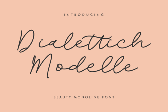 Dialettich Modelle Font - Featured Image
