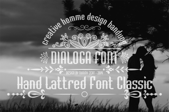 Dialoga Font - Featured Image