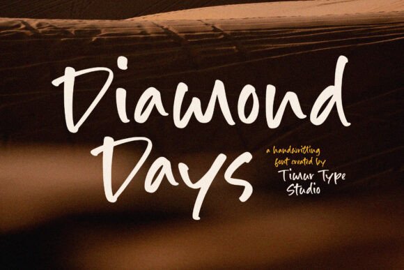 Diamond Days Font - Featured Image