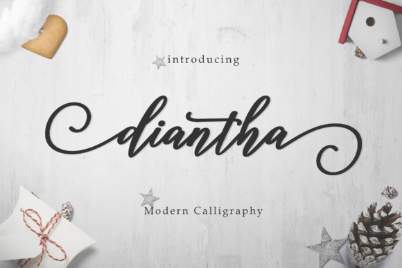 Diantha Script Font - Featured Image