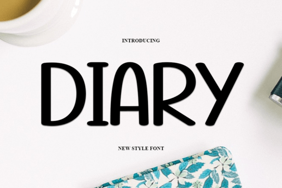 Diary Font - Featured Image