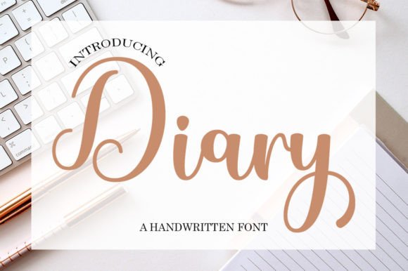 Diary Font - Featured Image