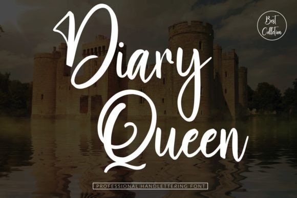 Diary Queen Font - Featured Image