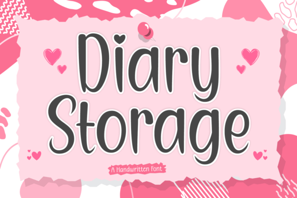 Diary Storage Font - Featured Image