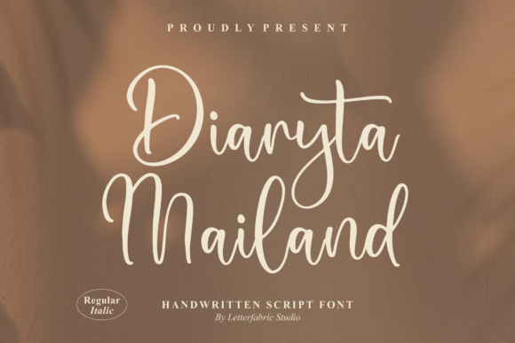 Diaryta Mailand Font - Featured Image