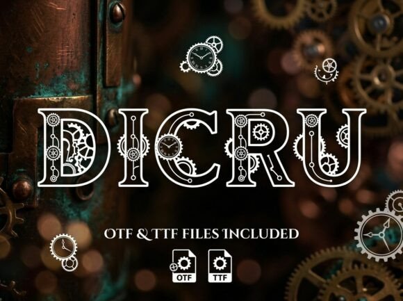 Dicru Font - Featured Image