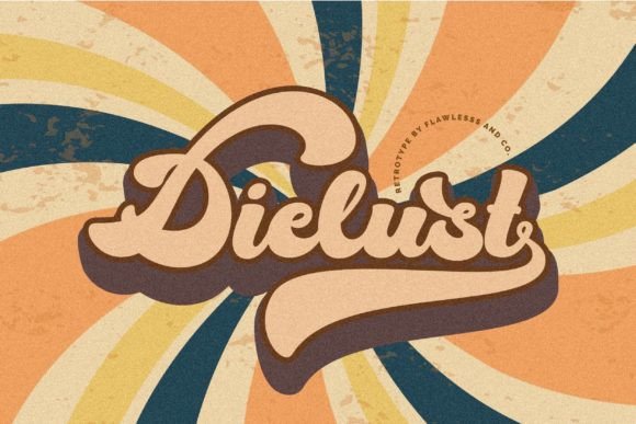 Dielust Font - Featured Image