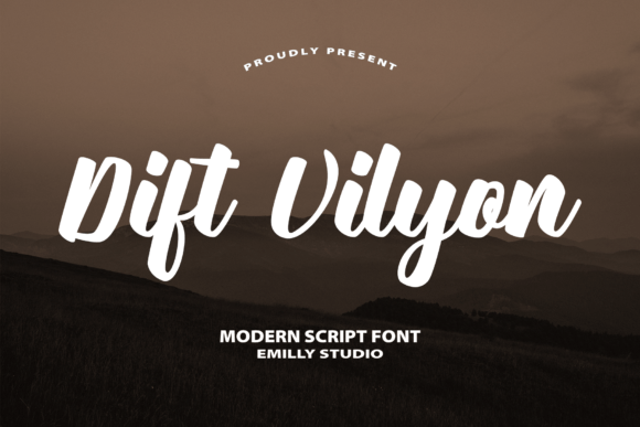 Dift Vilyon Font - Featured Image