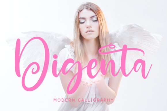 Digenta Font - Featured Image