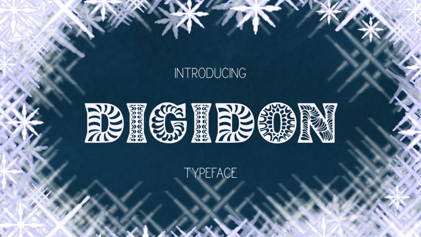 Digidon Font - Featured Image