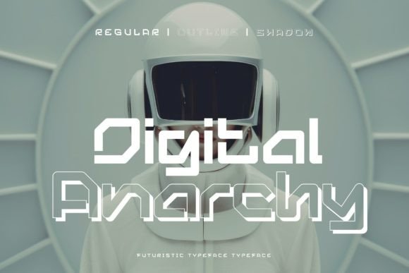 Digital Anarchy Font - Featured Image