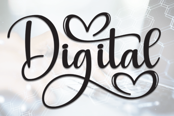 Digital Font - Featured Image