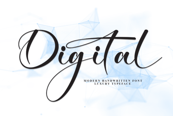 Digital Font - Featured Image