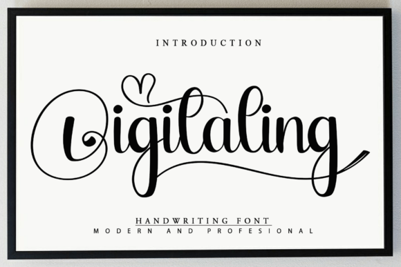 Digitaling Font - Featured Image