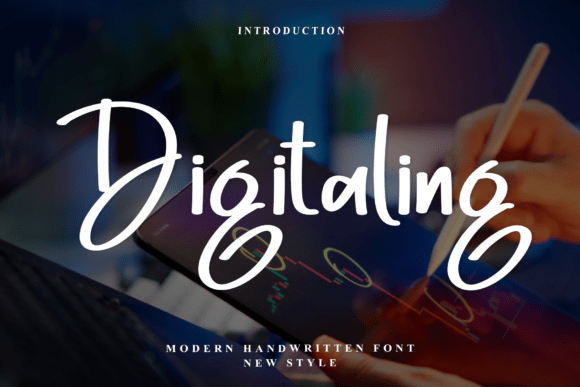 Digitaling Font - Featured Image