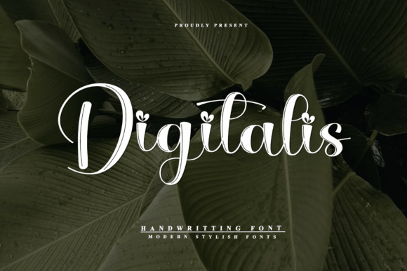 Digitalis Font - Featured Image