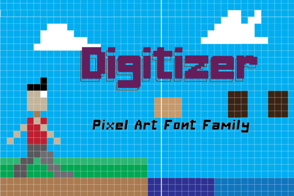 Digitizer Family Font - Featured Image