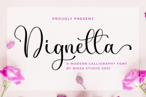 Dignetta Font - Featured Image