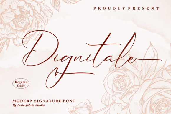 Dignitale Font - Featured Image