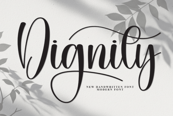 Dignity Font - Featured Image