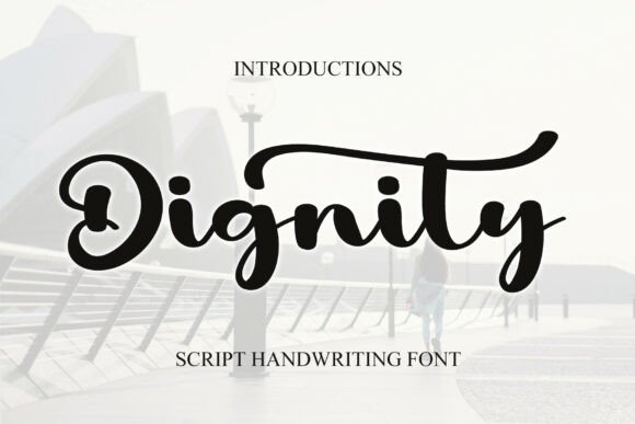 Dignity Font - Featured Image