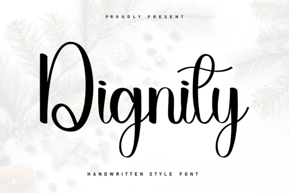 Dignity Font - Featured Image