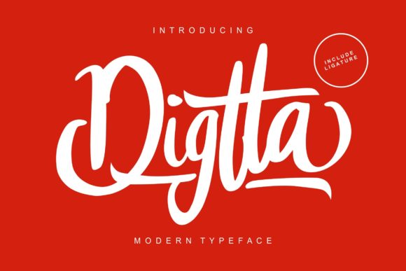 Digtta Font - Featured Image